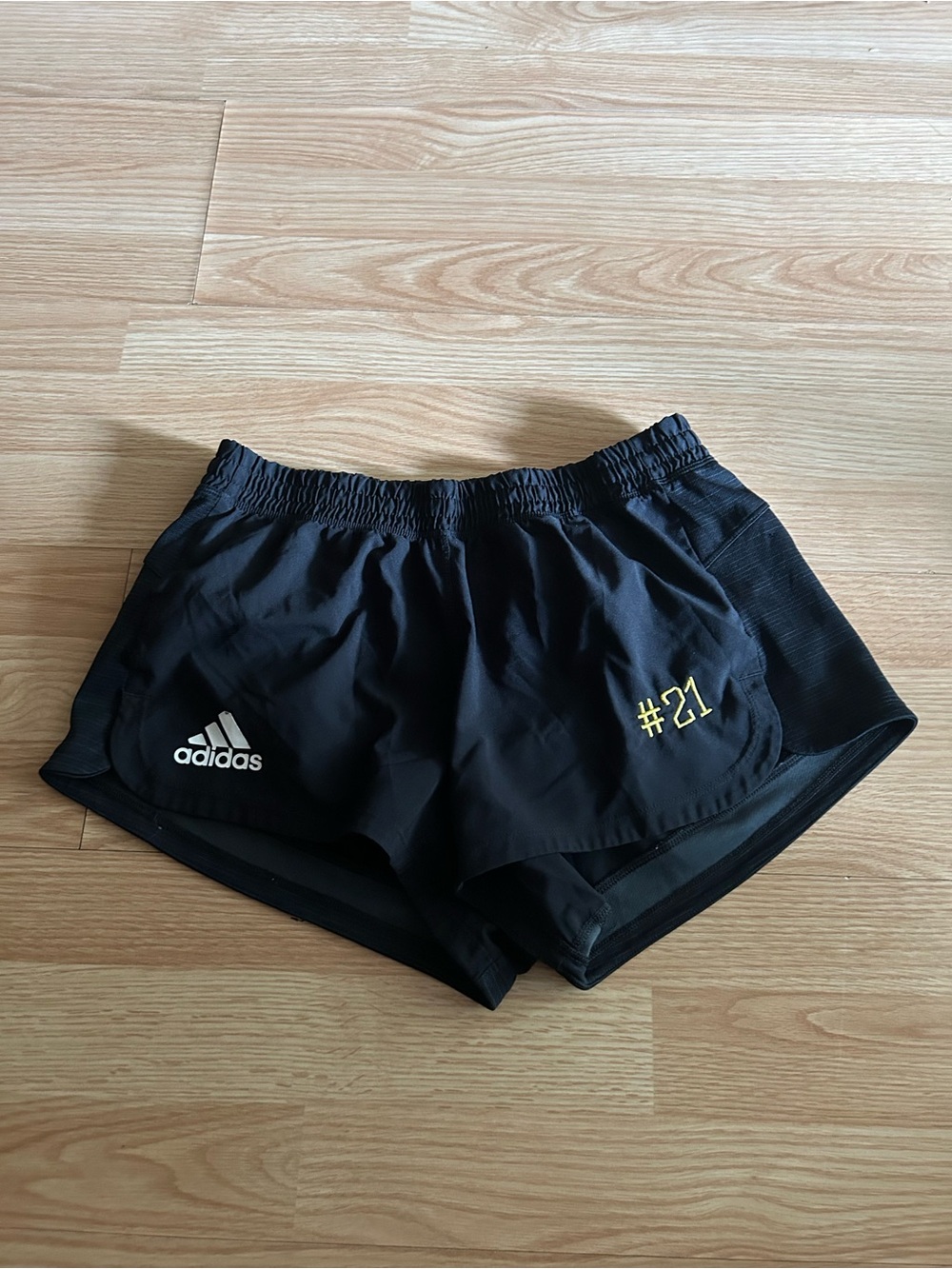 adidas Black Pro Elite Team Running Shorts Women’s Small